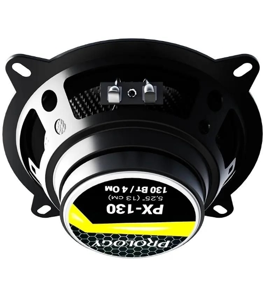 Колонки автомобильные Prology PX-130 130Вт 89дБ 4Ом 13см (5дюйм) (ком.:2кол.) коаксиальные двухполосные