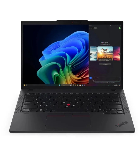 Ноутбук ThinkPad T14 Gen 6 14' WUXGA (1920x1200) IPS 400N, Ultra 7 255U, 16GB DDR5-5600, 512GB SSD M.2, Int Graphics, WiFi6E, BT, TPM2, FPR, 5MP+IR Cam,Kb Ru/Eng, 65W USB-C, noOS, 1Y, 1.4kg