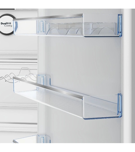 Холодильник Beko B5RCNK403ZWB черный 257/100л двухкамерный морозилка снизу, No Frost