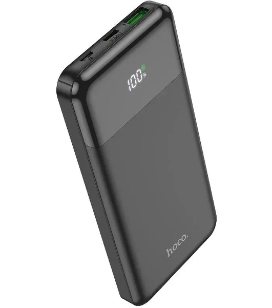 Портативный аккумулятор Hoco J102 Cool figure 10000mAh QC3.0/PD3.0 20W 3A USB-A/USB-C черный