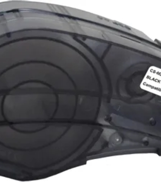 Картридж ленточный Cactus CS-M21-1000427 черный шрифт, белый фон (25.4 мм, 4.27 м) для Brady BMP21-PLUS, BMP21, BMP21-LAB