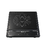 Плита настольная электрическая Blackton Bt IC132C Black, индукционная, 2000 Вт, тип управления: электронное, количество автоматических программ: 5, размер варочной поверхности: 190 мм, материал корпуса: пластик, керамика, автоотключение при снятии посуды, максимальный вес: 15 кг, нескользящие ножки, длина шнура: 1.2 м', фото4