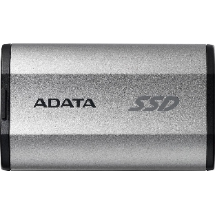 Внешний SSD ADATA SD810, 4Tb, USB 3.2 Gen 2x2 Type-C, R/W 2000/2000, серебристый