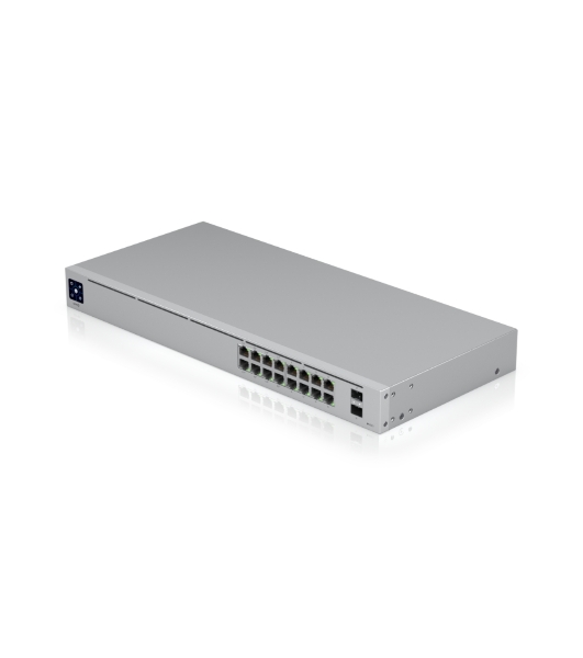 Коммутатор Ubiquiti UniFi USW-16-POE 2SFP 8PoE+ 42W управляемый