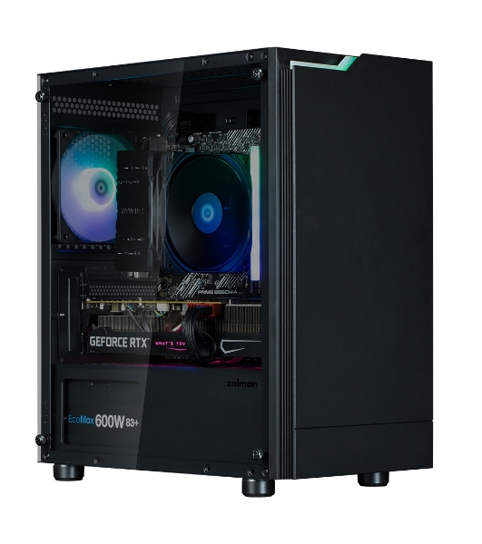 Компьютерный корпус ZALMAN T4 PLUS, MATX, черный, WINDOW, 1 x Combo (3.5'' or 2.5''), 1x3.5'', 2x2.5', 1xUSB 2.0, 2xUSB 3.0, REAR 1x120мм ARGb