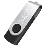 Флешка USB KingPrice KPFD2 (KPFD2A032ABK), 32Gb, USB 2.0, R/W 20/10, черный/сере, фото4