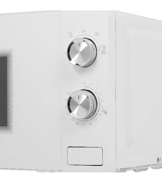 Микроволновая печь Gorenje MO20E1W2 белый, 20 л, 800 Вт, переключатели - поворотный механизм