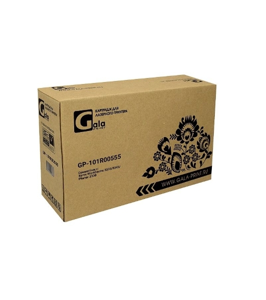 Драм-картридж GalaPrint GP-101R00555 черный (30000 стр.) для Xerox WorkCentre 3335/3345/Phaser 3330