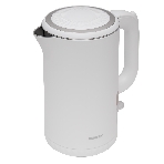 Электрочайник Centek CT-0020 белый, 1.7 л, 2200 Вт, скрытый нагревательный элемент, фото4