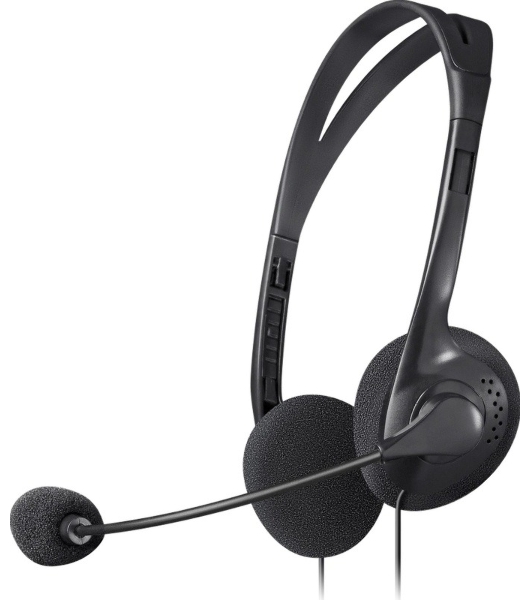 Гарнитура Defender HN-102 чёрный, проводная