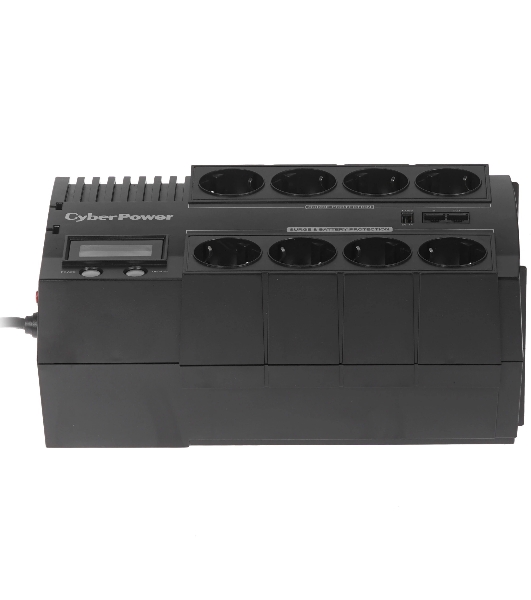 Источник бесперебойного питания CyberPower BR1200ELCD/1200 ВА/720 Вт/8 х CEE 7 (евророзетка)