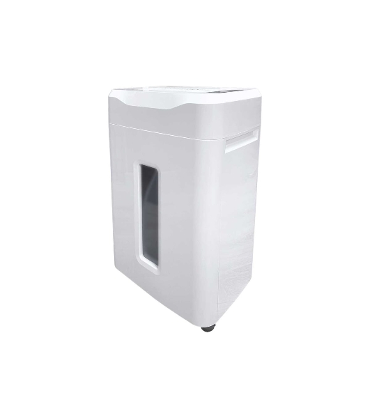 Шредер Office Kit S210N 3,9x38 белый (секр.P-4) фрагменты 16лист. 35лтр. скрепки скобы пл.карты CD
