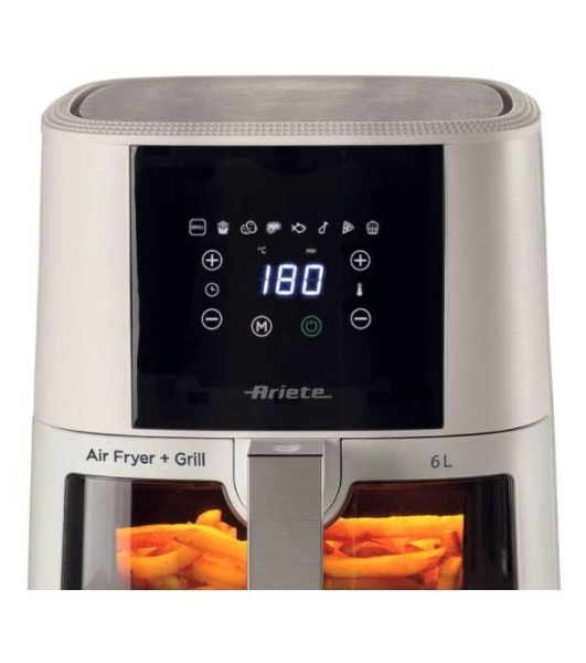 Аэрофритюрница Ariete 4626/03 белый, 1300 Вт, 6 л, сенсор, 8 программ