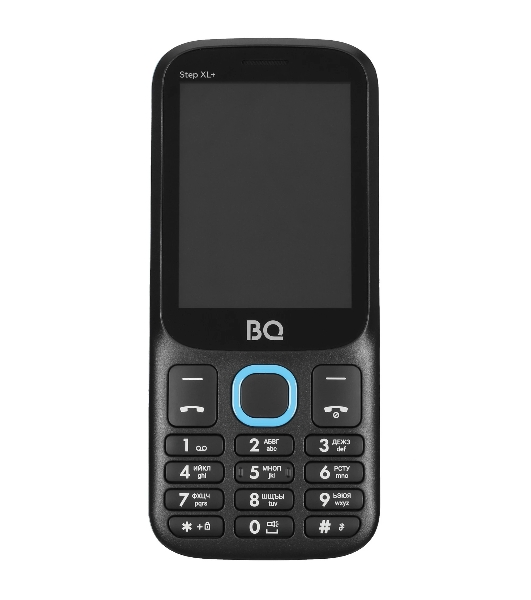 Мобильный телефон BQ 2820 Step XL+ черный/синий