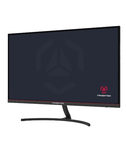 Монитор 27' Гравитон МН27А IPS 1920x1080, 75 Гц, 5 мс, 16:9, 300 кд/м², HDMI 2.0, DP 1.2, VGA, 3.5 мм, динамики (2x3 Вт), FreeSync, Adaptive-Sync, черный