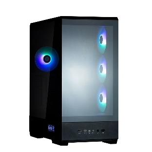 Компьютерный корпус ZALMAN P50 DS, ATX, черный, WINDOW, 2x3.5', 3x2.5', 1xUSB TYPE-C, 2xUSB 3.0, SIDE 3x120мм ARGb, REAR 1x120мм ARGb