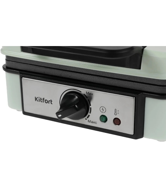 Вафельница Kitfort КТ-1693 1200Вт мятный