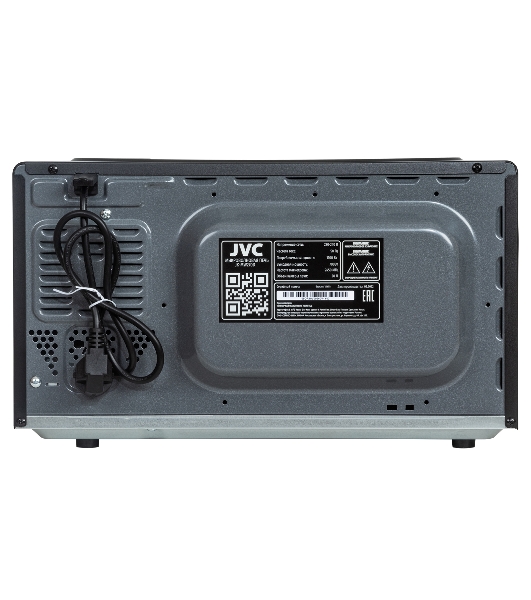 Микроволновая печь JVC JK-MW270D черный, 20 л, 700 Вт, переключатели - кнопки, поворотный механизм