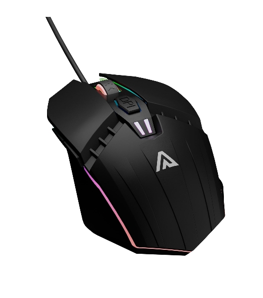 Игровой комплект из проводной клавиатуры, мыши, коврика для мыши и наушников ABR KM707+M01D10