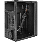 Компьютерный корпус Minitower ExeGate BAA-308U2-UNS350 (mATX, БП UNS350 с вент. 12см, 1хUSB/2хUSB 3.0, HD Audio, черный), фото2