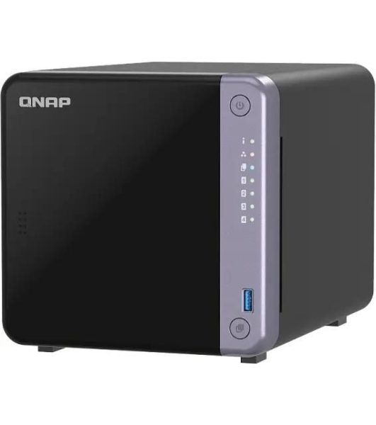 Сетевое хранилище NAS Qnap TS-432X-4G 4-bay настольный Alpine AL-524