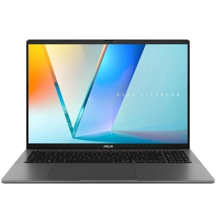 Ноутбук ASUS VivoBook S16 OLED S3607CA-SH139/16'/OLED/Intel Core Ultra 7 255H/16GB/1024GB SSD/Intel Arc/Windows 11 Pro/серый/1.7kg