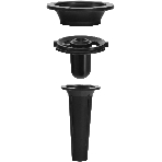 Мясорубка электрическая Polaris PMG 2582 черный, 2500 Вт, 2.7 кг/мин, реверс, защита от перегрузки, металлический лоток, насадки - 5, фото4