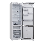 Холодильник Hotpoint HT 5200 C S серебристый двухкамерный 240/83л морозилка снизу, No Frost, фото2