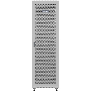 Шкаф серверный NTSS Премиум (NTSS-R22U6080PD) напольный 22U 600x800 мм пер. дв. перфор. металл 900 кг серый 710 мм 54 кг 1102 мм IP20 сталь