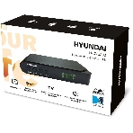 Приставка для цифрового ТВ Hyundai H-DVB200 черный, DVB-T2, DVB-T, DVB-C, HDMI, USB 2.0, фото6