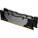 Оперативная память Kingston Fury Renegade, DDR4, 16GB (2x8GB), 3600MHz, CL16, DIMM, с радиаторами, серый/черный, фото2