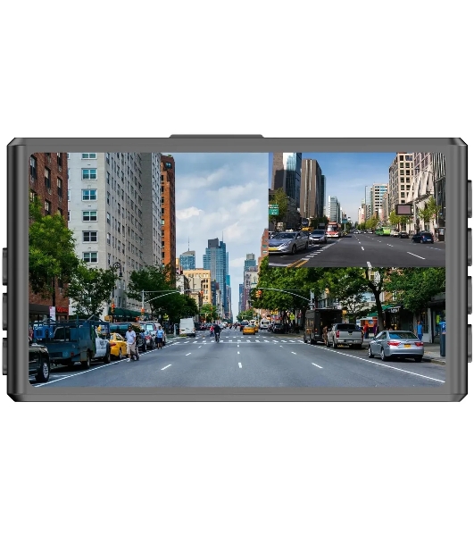 Видеорегистратор Digma FreeDrive 300DW, 2560x1440, 3', с камерой заднего вида, Wi-Fi, G-сенсор, датчик движения