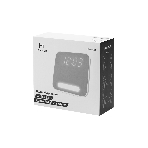 Радиобудильник Harper HCLK-2060 белый/серый - белый led, фото7