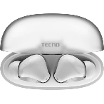 Наушники TWS Tecno Buds 4 белый, внутриканальные, Bluetooth, до 6 ч, фото7