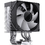 Кулер для процессора JONSBO CR-1400 V2 ARGb (180W, 4-pin PWM, 133мм, Al/Cu, 4x6мм, ARGb, 1x92мм, 38.2CFM, 33.8dBA, 2200RPM, S: 1700/1200/115X, AM4/AM5 черный), фото6