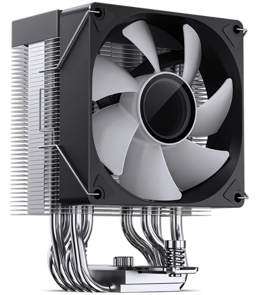 Кулер для процессора JONSBO CR-1400 V2 ARGb (180W, 4-pin PWM, 133мм, Al/Cu, 4x6мм, ARGb, 1x92мм, 38.2CFM, 33.8dBA, 2200RPM, S: 1700/1200/115X, AM4/AM5 черный)