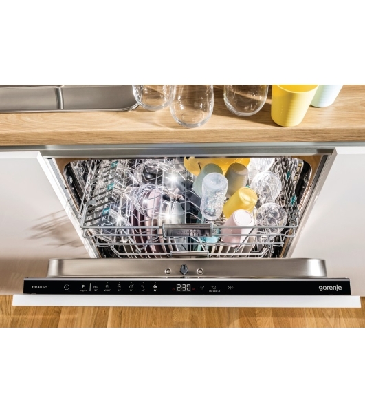 Встраиваемая посудомоечная машина Gorenje GV643D90, черный, 60 см, 16 компл., 45 дБ, класс A+++