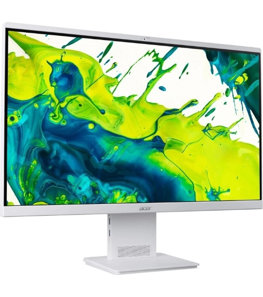 Моноблок Acer Aspire S27B-UGMTL-U 27' Full HD Core Ultra 7 155U (1.7) 16Gb SSD512Gb Arc graphics Eshell GbitEth WiFi BT 90W клавиатура мышь Cam белый 1920x1080