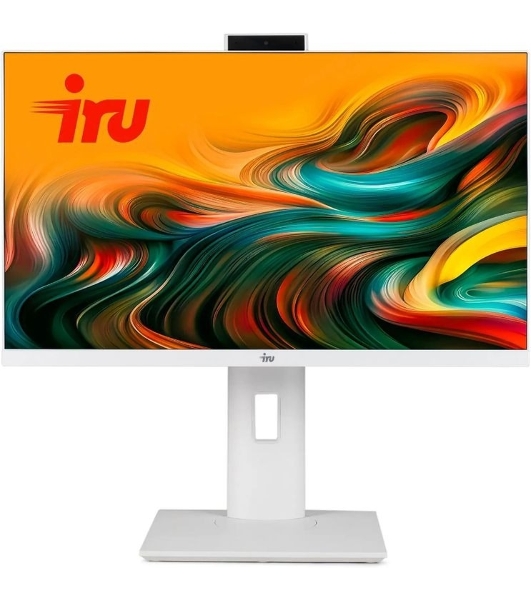 Моноблок IRU Tactio 23IW 23.8' Full HD i5 1235U (1.3) 16Gb SSD512Gb Iris Xe Windows 11 Pro GbitEth WiFi BT 120W Cam белый 1920x1080 (RUS)