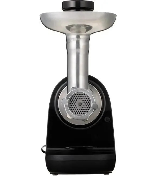 Мясорубка электрическая Panasonic MK-GX1710KTQ черный, 1700 Вт, 3.0 кг/мин, реверс, защита от перегрузки, металлический лоток, насадки - 5