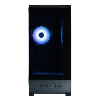 Компьютерный корпус ZALMAN P50 DS, ATX, черный, WINDOW, 2x3.5', 3x2.5', 1xUSB TYPE-C, 2xUSB 3.0, SIDE 3x120мм ARGb, REAR 1x120мм ARGb, фото3