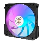 Вентилятор для корпуса Alseye i12B черный, 120 мм, 1800 об/мин, 33.2 дБ, 4 pin, фото 1
