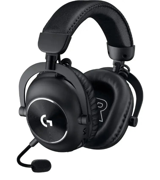 Гарнитура Logitech G Pro X 2 Lightspeed черный, беспроводная + проводная, Bluetooth/USB/3.5 мм, до 50 ч