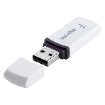 Флешка USB Smartbuy Paean white (SB64GBPN-W), 64Gb, USB 2.0, R/W 25/15, белый, фото2