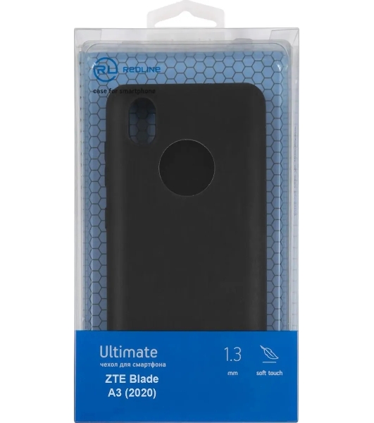 Чехол (клип-кейс) Redline для ZTE Blade A3 2020 УТ000026591 черный