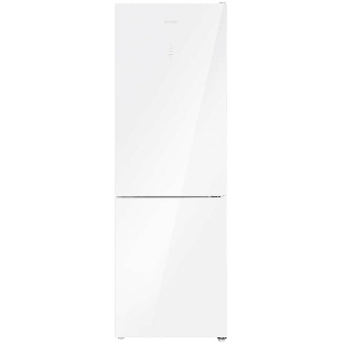 Холодильник Maunfeld MFF185NFW Inverter белый двухкамерный 240/100 л морозилка снизу, No Frost