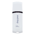 Флешка USB Smartbuy Paean white (SB64GBPN-W), 64Gb, USB 2.0, R/W 25/15, белый, фото 1