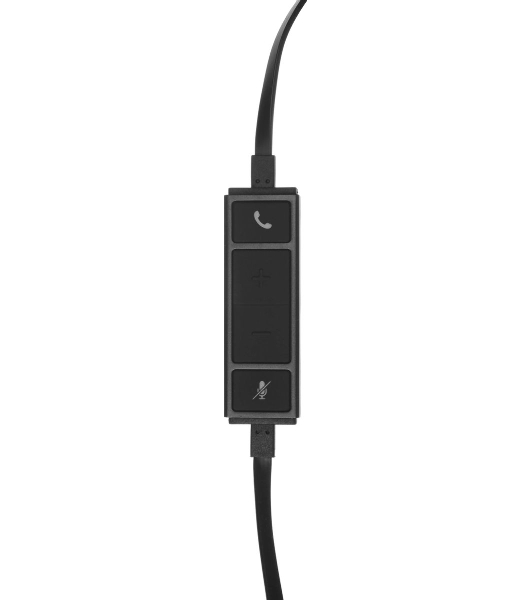 Гарнитура Logitech H650e чёрный, проводная, USB