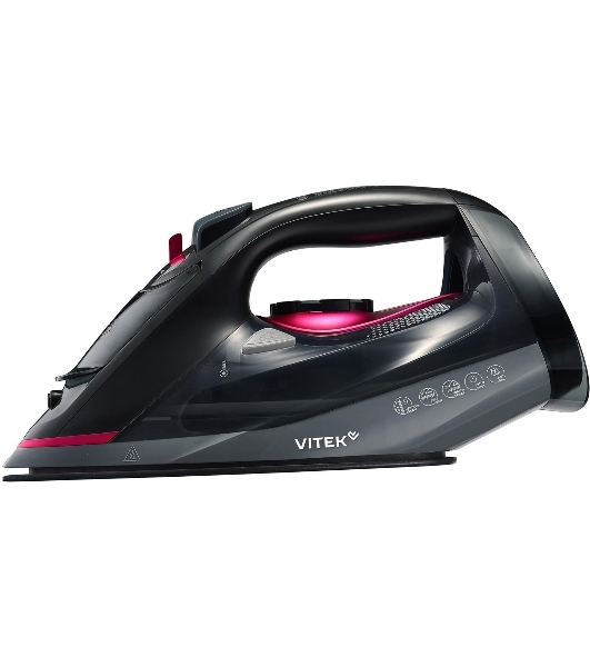 Утюг Vitek VT-IRN1203 черный, 2400 Вт, 430 мл