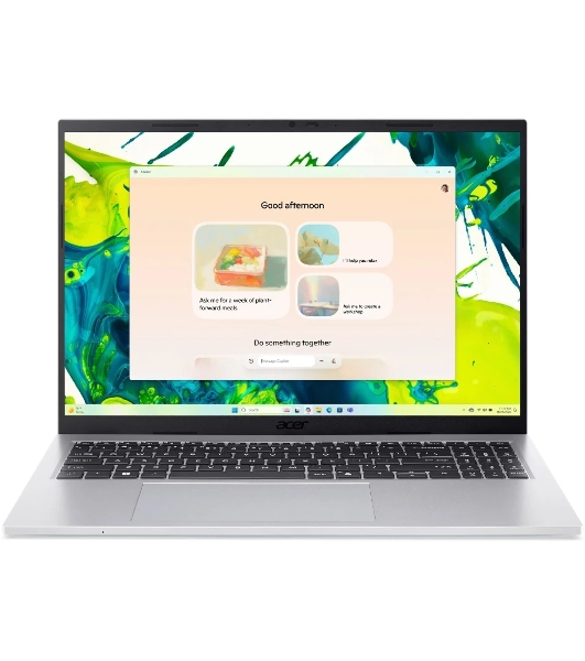 Ноутбук Acer Aspire Go AG16-71P 16' WUXGA IPS/Core 5 120U/UMA/16 GB DDR4/SSD 512GB/NoOS/Silver